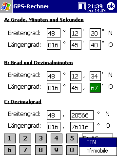 Rosebud GPS Calculator